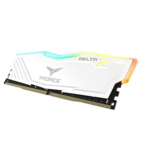 TEAMGROUP T-Force Delta RGB DDR4-3600 CL18 64GB (2x32GB) WHITE image