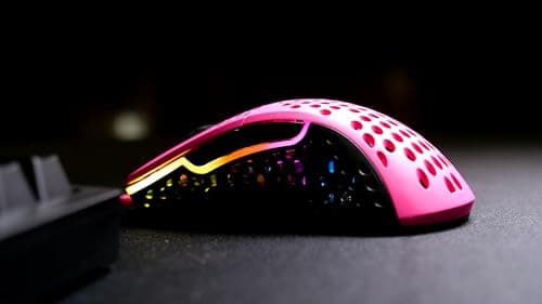 Xtrfy M4 RGB Optical Pink Wired Mouse image