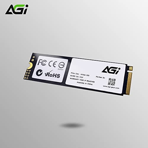 AGI AI298 1TB M.2-2280 SSD PCIe 3.0 X4 NVMe image