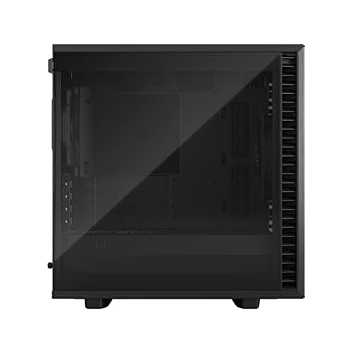 Fractal Design Define 7 Mini MicroATX Mini Tower Black Tinted Tempered Glass image