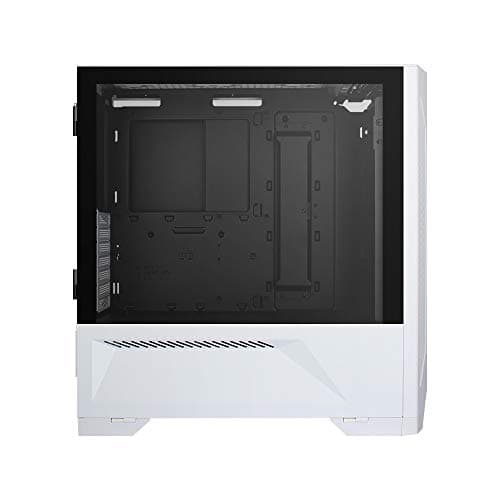 Lian Li LANCOOL II-W ATX Mid Tower White / Black Tempered Glass Side Panel image