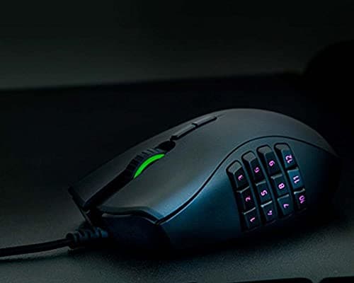 Razer Naga Trinity Gaming Mouse: 16,000 DPI Optical Sensor - Chroma RGB Lighting - Interchangeable Side Plate w/ 2, 7, 12 Button Configurations - Mechanical Switches image