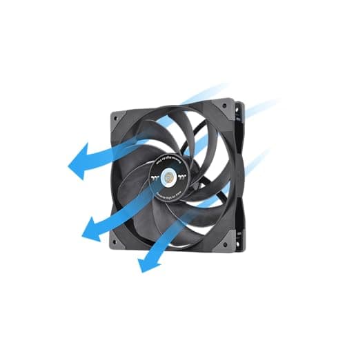 Thermaltake SWAFAN GT14 140mm Black PWM image