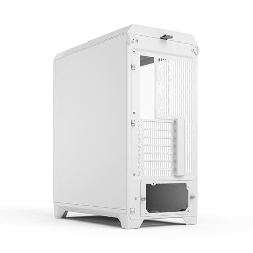 Fractal Design Meshify 3 ATX Mid Tower White with Tempered Glass Side Panel and USB 3.2 Gen 2x2 Type-C, USB 3.2 Gen 1 Type-A image