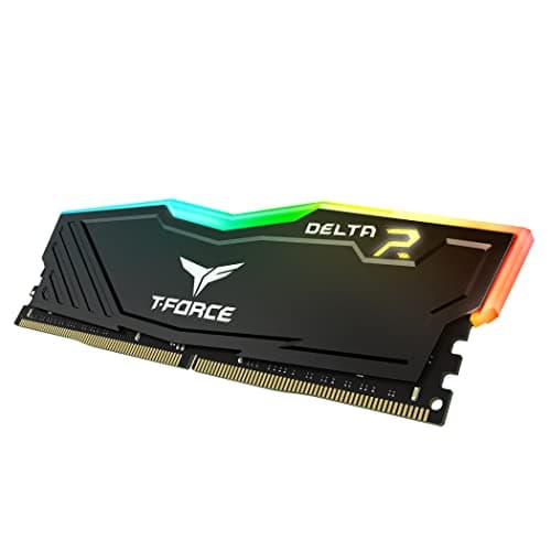 TEAMGROUP T-Force Delta RGB Black DDR4-3600 CL18 32GB (2x16GB) image
