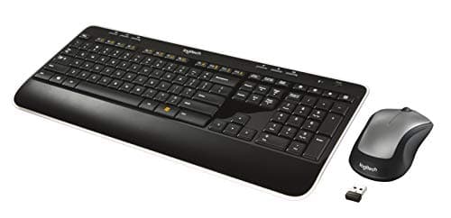 Logitech MK520 Wireless Ergonomic Keyboard With Laser Mouse image