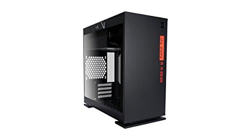 InWin 301 Black Tempered Glass Premium Micro-ATX Mini-ITX Tower Gaming Computer Case main image