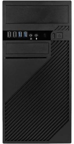In Win EFS712 Micro ATX Mini Tower Black with USB 3.2 Gen 1 Type-A and USB 2.0 Type-A Front Panel main image