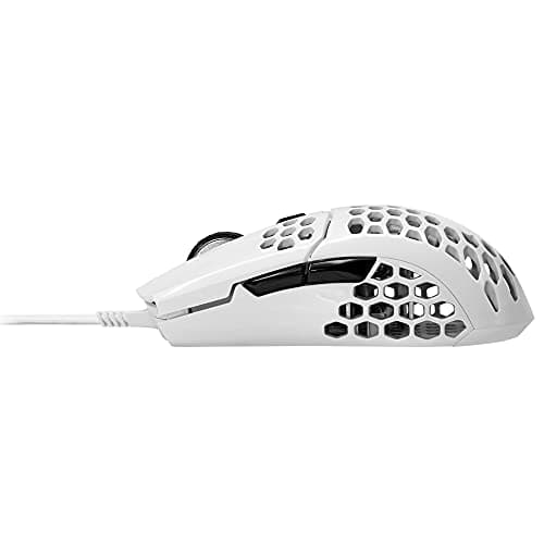Cooler Master MM710 Glossy White Wired Optical Mouse image