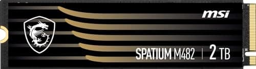 MSI SPATIUM M482 2TB SSD M.2-2280 PCIe 4.0 X4 NVMe image