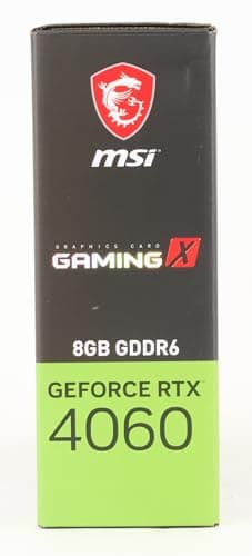 MSI GAMING X GeForce RTX 4060 8GB GDDR6 Black image