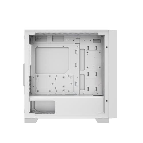 PC Cooler CPS C3D310 ARGB Micro ATX Mid Tower White Tempered Glass Side Panel image