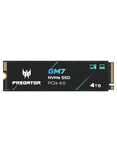 Acer Predator GM7 4TB SSD M.2 PCIe 4.0 NVMe image