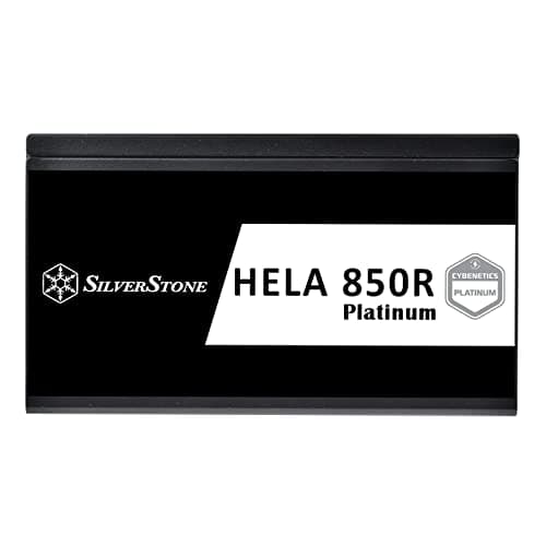 Silverstone HELA 850R Black / Silver 850W Fully Modular 80+ Platinum Certified image