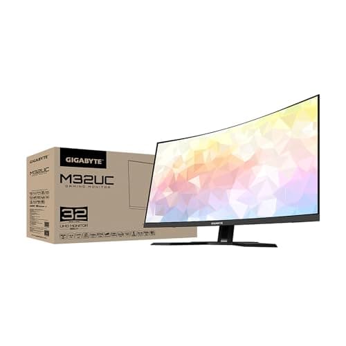 Gigabyte M32UC 31.5" 4K 160Hz VA Curved Monitor image