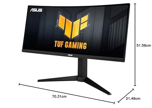 Asus TUF Gaming VG30VQL1A 29.5" 2560x1080 200Hz VA Curved Monitor image