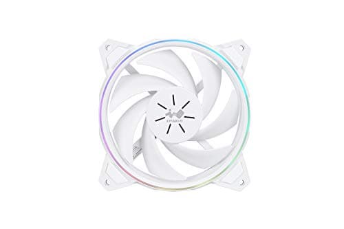 In Win Sirius Pure ASP120 120mm White Addressable RGB PWM 50 CFM 3-Pack image