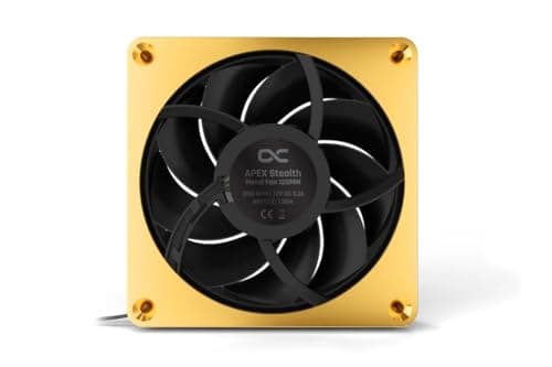 Alphacool Apex Stealth Metal 120mm Gold / Black PWM 47 CFM image