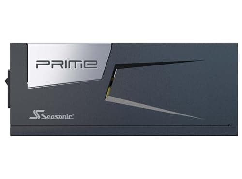 SeaSonic PRIME TX 1300 Black / Silver ATX 1300W Fully Modular 80+ Titanium Certified image