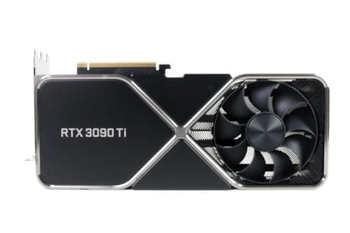 NVIDIA Founders Edition GeForce RTX 3090 Ti 24GB GDDR6X Silver / Black image