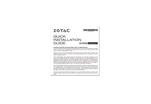 Zotac GAMING OC GeForce GTX 1650 G5 4GB GDDR5 Black / Silver image