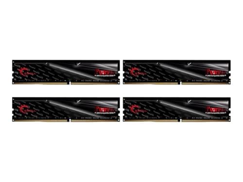 G.Skill FORTIS Black / Red DDR4-2400 CL15 64GB (4x16GB) main image