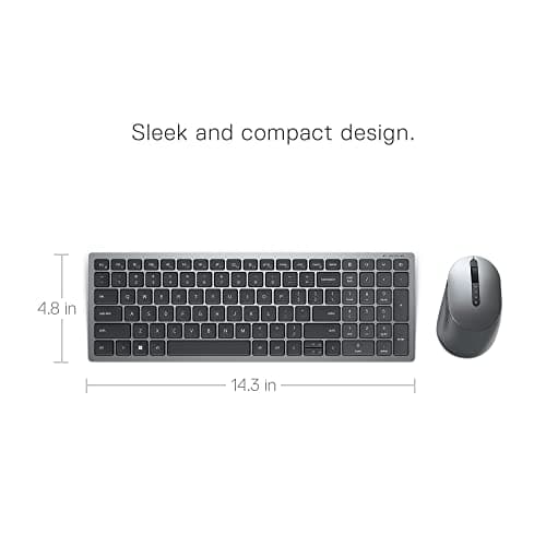 Dell KM7120W Wired/Wireless Standard Keyboard With Optical Mouse image