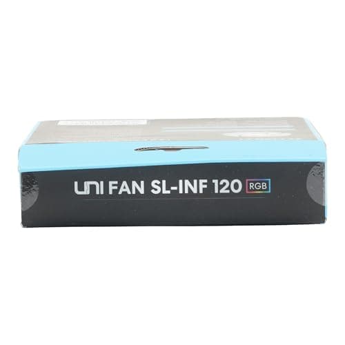 Lian Li Uni Fan SL-Infinity 120mm Addressable RGB PWM 61.3 CFM Black 1-Pack image