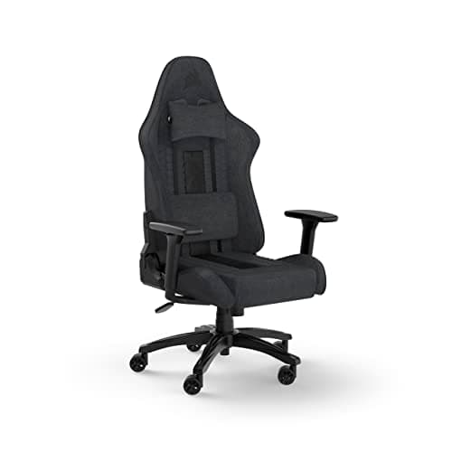 CORSAIR TC100 RELAXED Gaming Chair - Fabric Grey/Black image