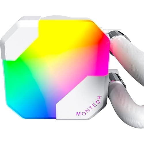Montech HyperFlow ARGB Water 360mm 76.2 CFM White image