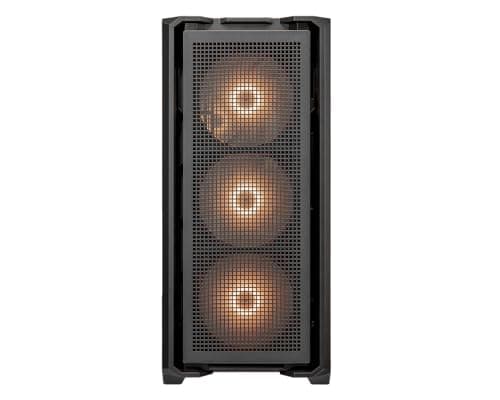 Cougar MX600 RGB ATX Full Tower Black with Tempered Glass Side Panel and USB 3.2 Gen 2 Type-C, USB 3.2 Gen 1 Type-A image