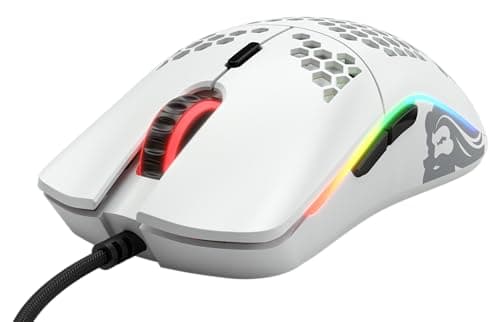 Glorious Model O- White Wired Optical Gaming Mouse image