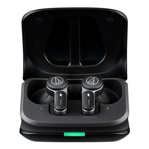 Audio-Technica ATH TWX7 Wireless Earbuds With Microphone image