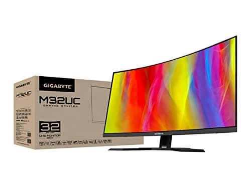 Gigabyte M32UC 31.5" 4K 160Hz VA Curved Monitor image