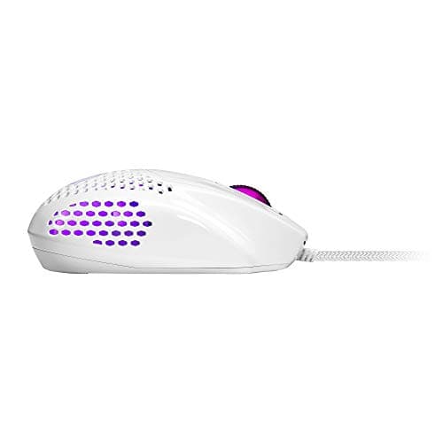 Cooler Master MM720 Glossy White Wired Optical Mouse image
