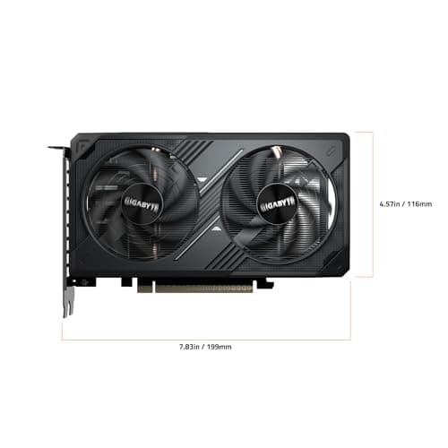 Gigabyte WINDFORCE OC GeForce RTX 5050 8GB GDDR6 Black image