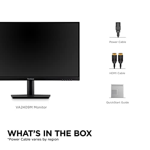 ViewSonic VA2409M 24" 1080p 75Hz IPS Monitor image