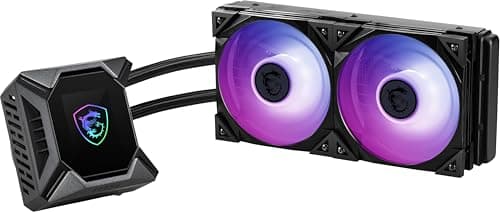 MSI MPG CORELIQUID K240 V2 Water 240mm 77.4 CFM Black image