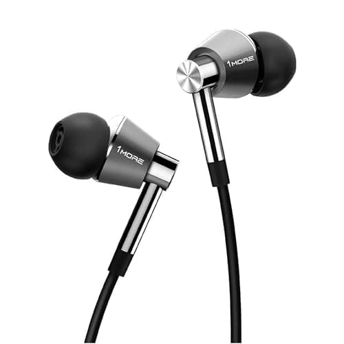 1MORE Triple Driver (Silver) In Ear With Microphone image