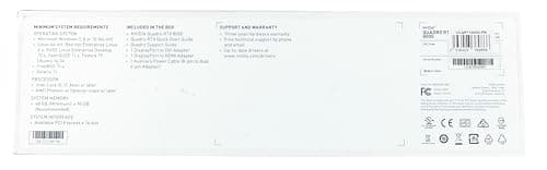 PNY Quadro RTX 8000 VCQRTX8000-PB 48GB GDDR6 Black / White image