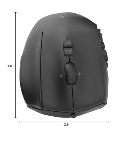 Logitech G600 MMO Wired Laser Gaming Mouse image