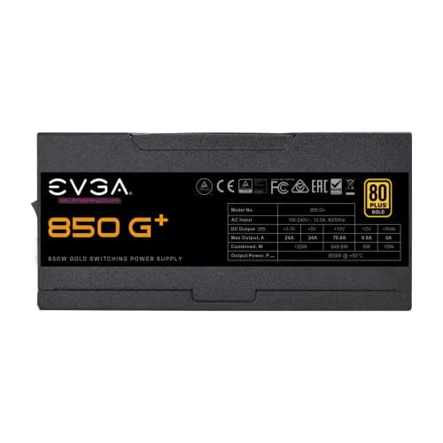 EVGA SuperNOVA 850 G+ 850W Fully Modular 80+ Gold image