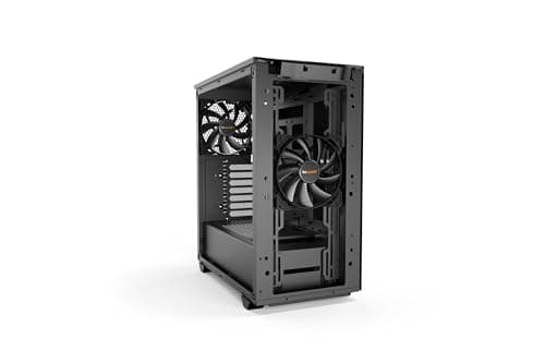 be quiet! Pure Base 500 ATX Mid Tower Black with Tempered Glass Side Panel and USB 3.2 Gen 1 Type-A image