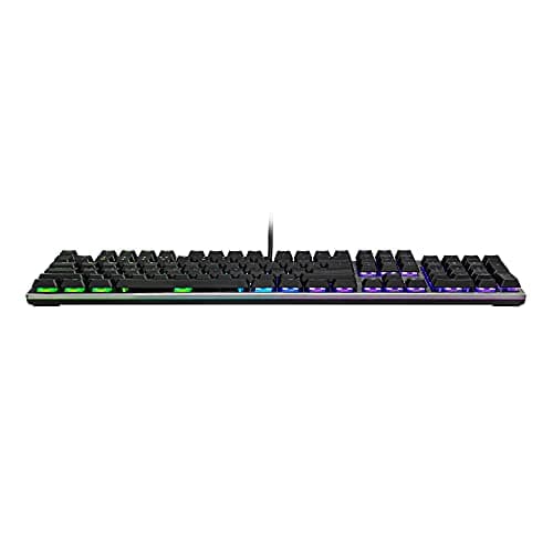 Cooler Master SK650 RGB Wired Cherry MX Low Profile Red Gaming Keyboard image