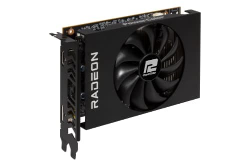 PowerColor Radeon RX 6400 4GB GDDR6 PCI Express 4.0 ITX Video Card AXRX 6400 4GBD6-DH image