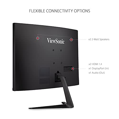 ViewSonic VX2718-PC-MHD 27" 1080p 165Hz VA Curved Monitor image
