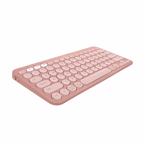 Logitech Pebble Keys 2 K380s Bluetooth Wireless Keyboard - Tonal Rose image