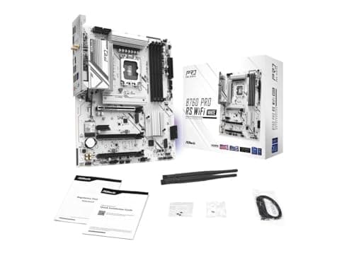 ASRock B760M Pro RS WiFi White DDR5 Micro ATX main image