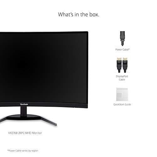 ViewSonic VX2768-2KPC-MHD OMNI 27" 1440p 144Hz VA Curved Monitor image