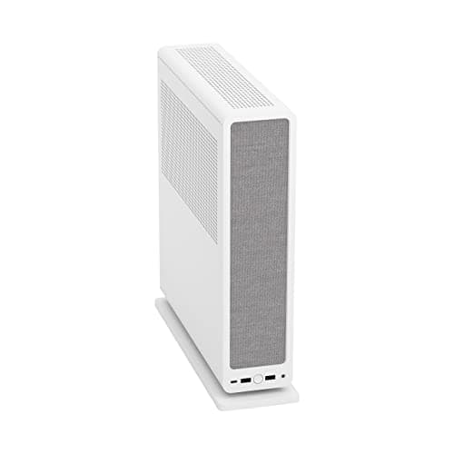 Fractal Design Ridge PCIe 4.0 Mini-ITX Tower White Mesh Side Panel, USB 3.2 Gen 2 Type-C, USB 3.2 Gen 1 Type-A image